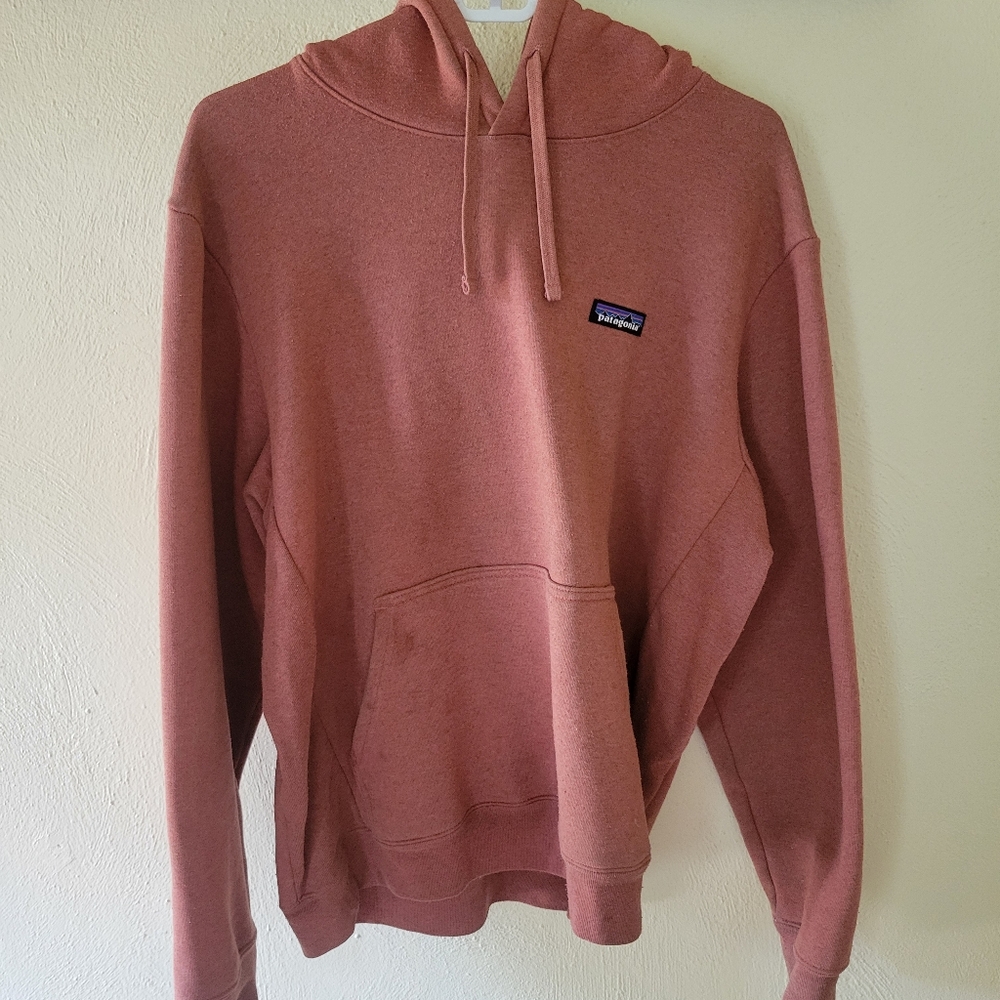 Patagonia Pink Men's Up Risal Hoody M Sweatshirt Cozy Layer Hoodie